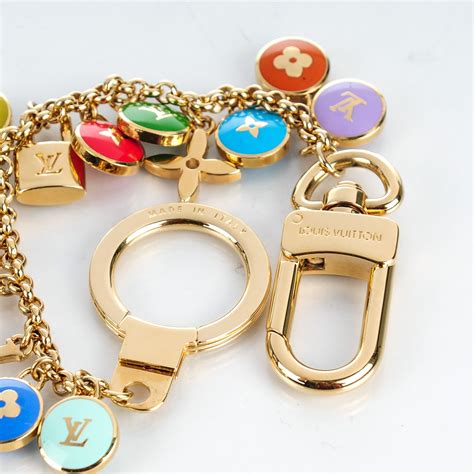 louis vuitton multicolor pastilles bag charm|authentic louis vuitton keychain.